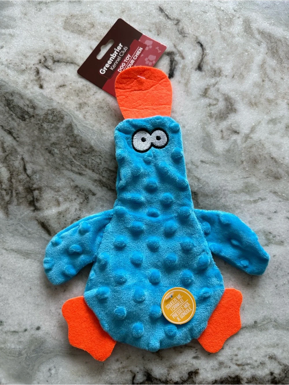 Interactive Plush Duck Dog Toys - Pack of 2